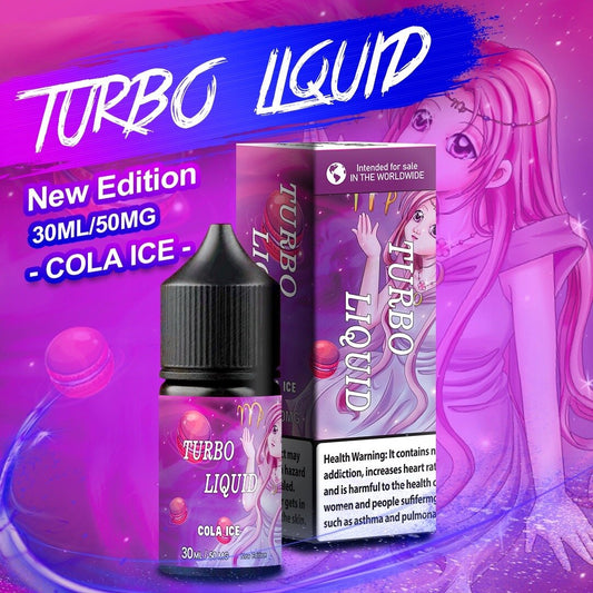 Tinh Dầu Turbo Liquid Coca lạnh by Tokyo E Juice 50MG/30ML [SALTNIC]