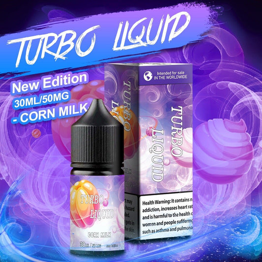 Tinh Dầu Turbo Liquid Sữa bắp by Tokyo E Juice 50MG/30ML [SALTNIC]