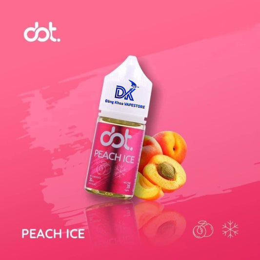 Tinh dầu MỸ Dot Đào Lạnh Peach Ice 35MG/30ML [SALTNIC]