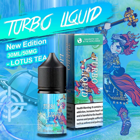 Tinh Dầu Turbo Liquid Trà hoa sen by Tokyo E Juice 50MG/30ML [SALTNIC]