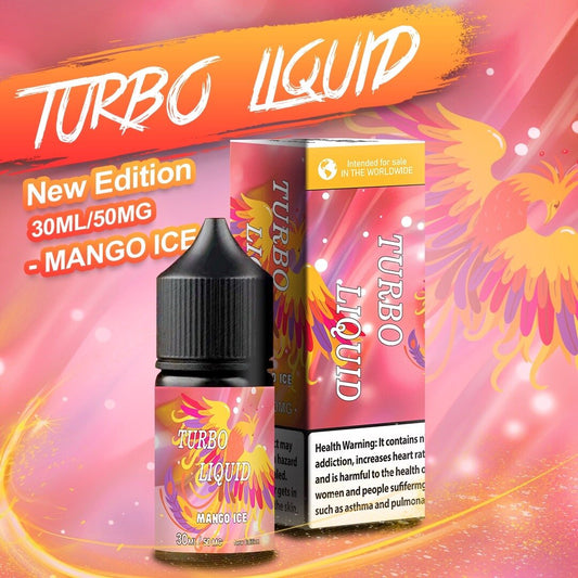 Tinh Dầu Turbo Liquid Xoài lạnh by Tokyo E Juice 50MG/30ML [SALTNIC]