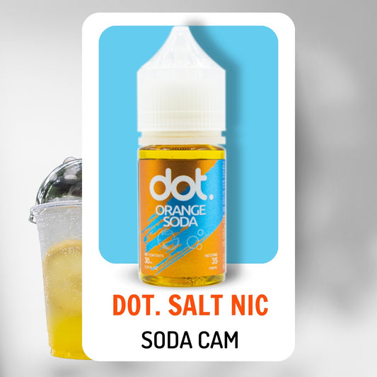 Tinh dầu MỸ Dot Soda Cam Orange Soda 35MG/30ML [SALTNIC]