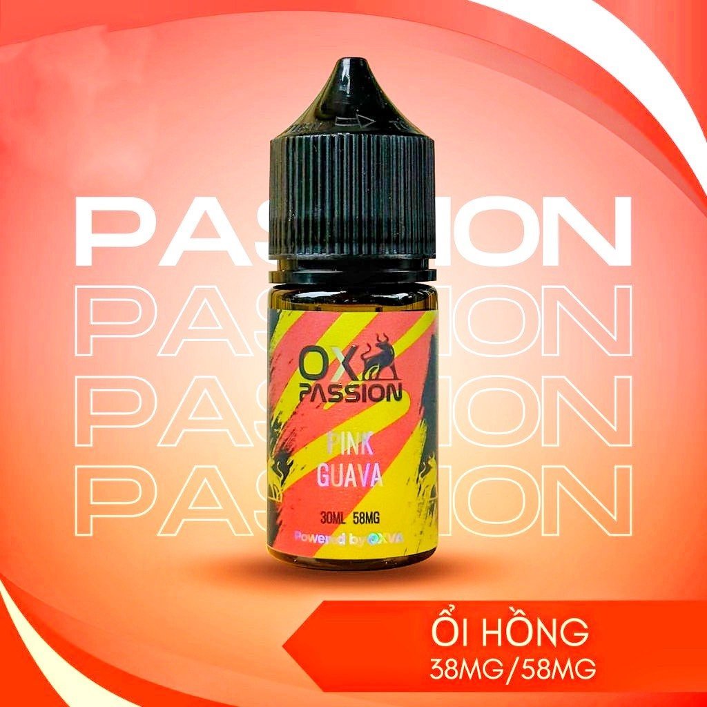 Tinh Dầu OXVA OX PASSION 58MG/30ML [SALTNIC]