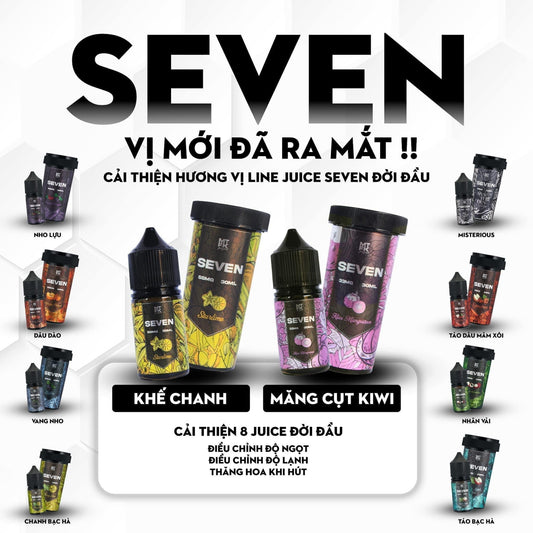 Tinh dầu MTFK SEVEN 33MG/30ML [SALTNIC]