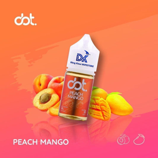 Tinh dầu MỸ Dot Xoài Đào Peach Mango 50MG/30ML [SALTNIC]