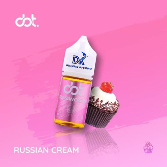 Tinh dầu MỸ Dot Kem Nga Russian Cream 35MG/30ML [SALTNIC]