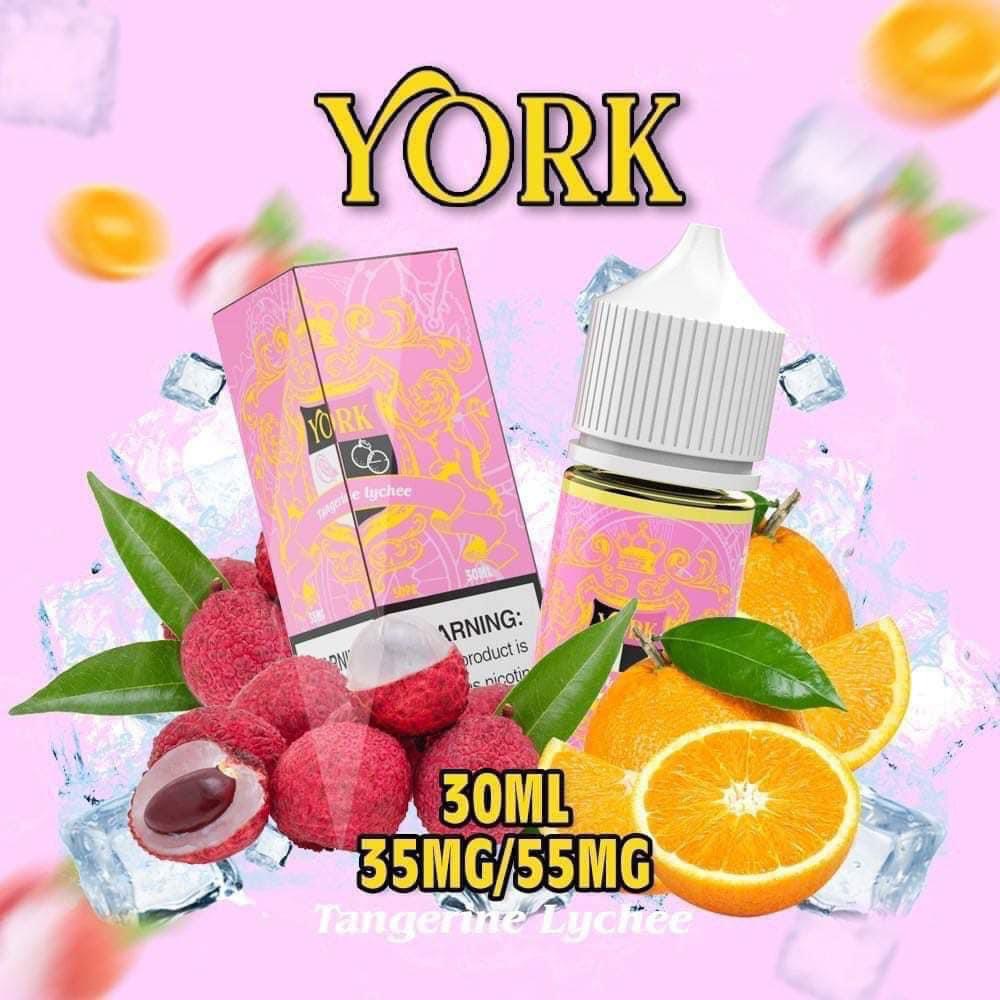 Tinh Dầu YORK 55MG/30ML [SALTNIC]