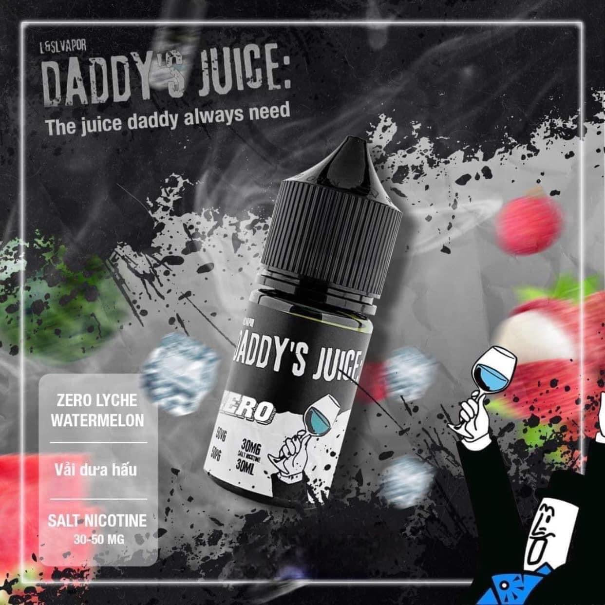 Tinh Dầu DADDY’S JUICE 30MG/30ML [SALTNIC]